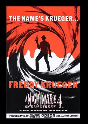 Lot #294 - NIGHTMARE ON ELM STREET 4: THE DREAM MASTER (1988) - British Double Crown, 1988