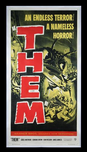Lot #331 - THEM! (1954) - Bryan Fuller Collection: US Three-Sheet, 1954