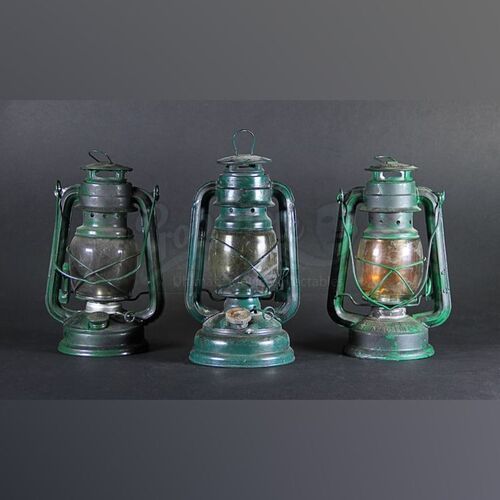 Set of Three Storm Lanterns