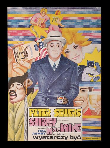 Lot #346 - BEING THERE (1979) - Bryan Fuller Collection: Polish One-Sheet, 1980