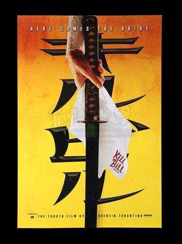 Lot #349 - KILL BILL (2003) - Bryan Fuller Collection: US One-Sheet, 2003