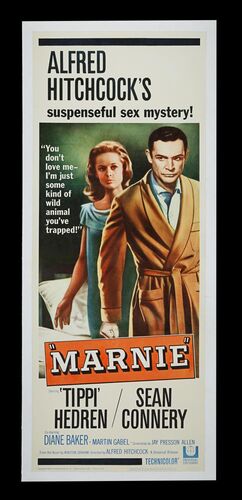 Lot #351 - MARNIE (1964) - Bryan Fuller Collection: US Insert, 1964