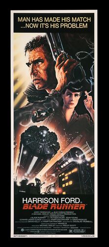 Lot #363 - BLADE RUNNER (1982) - Bryan Fuller Collection: US Insert, 1980s