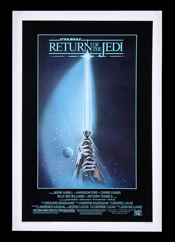 Lot #373 - STAR WARS: RETURN OF THE JEDI (1983) - Bryan Fuller Collection: US One-Sheet, 1983