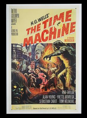 Lot #377 - THE TIME MACHINE (1960) - Bryan Fuller Collection: US One-Sheet, 1960