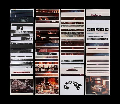 Lot #384 - THE BLACK HOLE (1979) - FEREF ARCHIVE: Poster Concept and Production Stills