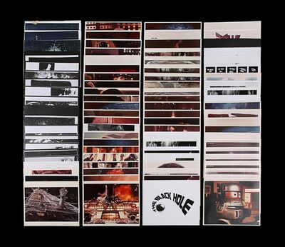 Lot #384 - THE BLACK HOLE (1979) - FEREF ARCHIVE: Poster Concept and Production Stills