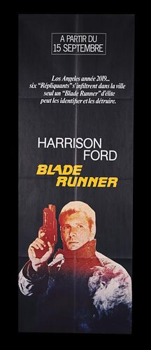 Lot #385 - BLADE RUNNER (1982) - French Door Panel, 1982