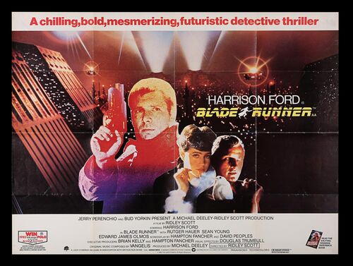Lot #386 - BLADE RUNNER (1982) - UK Quad, 1982