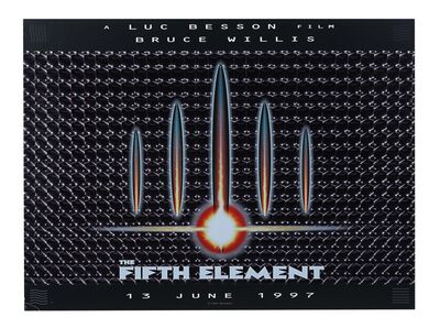 Lot #389 - THE FIFTH ELEMENT (1997) - Lenticular UK Quad, 1997