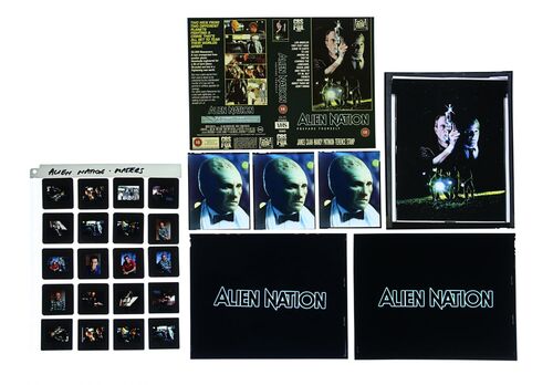 Lot #408 - ALIEN NATION (1988) - FEREF ARCHIVE: Original Poster Concept Transparencies and 35mm Slides