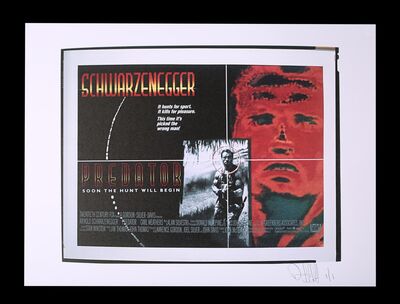 Lot #413 - PREDATOR (1987) - FEREF ARCHIVE: Original Transparency, 35mm Slide and Negatives with 1 of 1 Proof Print, 2021,