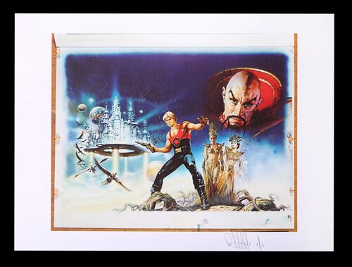 Lot #421 - FLASH GORDON (1980) - FEREF ARCHIVE: Original Transparency with 1 of 1 Proof Print, 2021