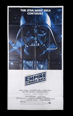 Lot #444 - STAR WARS: THE EMPIRE STRIKES BACK (1980) - US Three-Sheet, 1980