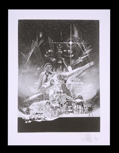 Lot #456 - STAR WARS: THE EMPIRE STRIKES BACK (1980) - FEREF ARCHIVE: Original Negative with 1 of 1 Proof Print, 2021
