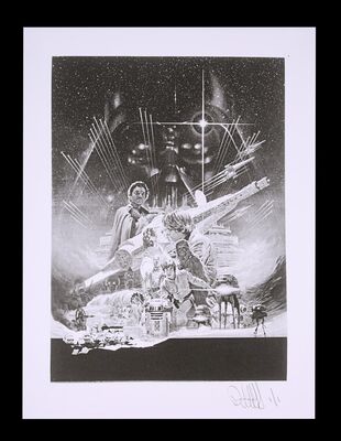 Lot #456 - STAR WARS: THE EMPIRE STRIKES BACK (1980) - FEREF ARCHIVE: Original Negative with 1 of 1 Proof Print, 2021