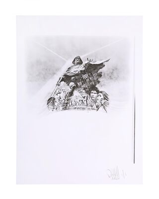 Lot #457 - STAR WARS: THE EMPIRE STRIKES BACK (1980) - FEREF ARCHIVE: Original Negative with 1 of 1 Proof Print, 2021