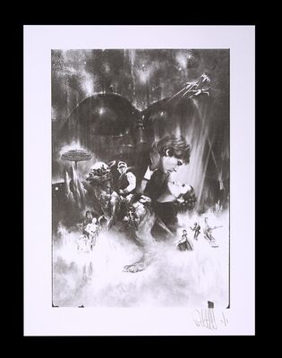 Lot #460 - STAR WARS: THE EMPIRE STRIKES BACK (1980) - FEREF ARCHIVE: Original Negative with 1 of 1 Proof Print, 2021