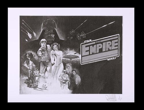 Lot #463 - STAR WARS: THE EMPIRE STRIKES BACK (1980) - FEREF ARCHIVE: Original Negative with 1 of 1 Proof Print, 2021