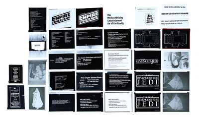 Lot #469 - STAR WARS: RETURN OF THE JEDI (1983), THE EMPIRE STRIKES BACK (1980) - FEREF ARCHIVE: Original Negatives