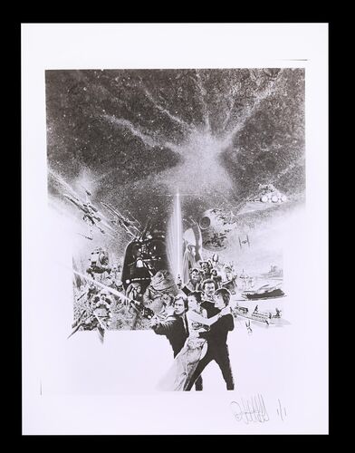 Lot #475 - STAR WARS: RETURN OF THE JEDI (1983) - FEREF ARCHIVE: Original Negative with 1 of 1 Proof Print, 2021