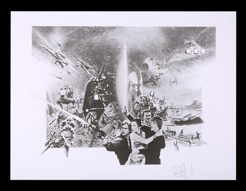 Lot #476 - STAR WARS: RETURN OF THE JEDI (1983) - FEREF ARCHIVE: Original Negative with 1 of 1 Proof Print, 2021