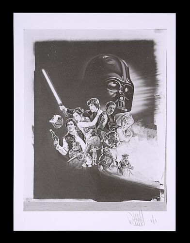Lot #477 - STAR WARS: RETURN OF THE JEDI (1983) - FEREF ARCHIVE: Original Negative with 1 of 1 Proof Print, 2021