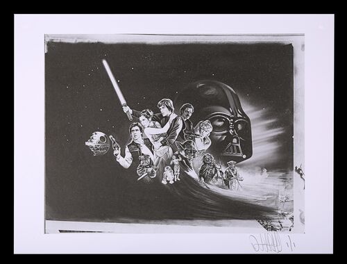 Lot #478 - STAR WARS: RETURN OF THE JEDI (1983) - FEREF ARCHIVE: Original Negative with 1 of 1 Proof Print, 2021