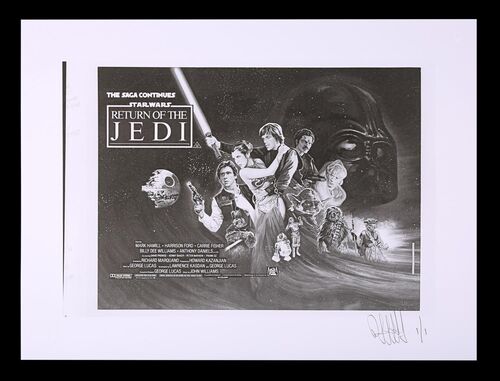 Lot #480 - STAR WARS: RETURN OF THE JEDI (1983) - FEREF ARCHIVE: Original Negative with 1 of 1 Proof Print, 2021