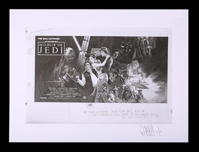 Lot #481 - STAR WARS: RETURN OF THE JEDI (1983) - FEREF ARCHIVE: Original Negative with 1 of 1 Proof Print, 2021