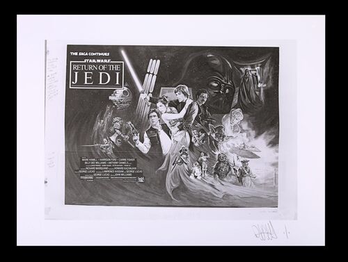 Lot #482 - STAR WARS: RETURN OF THE JEDI (1983) - FEREF ARCHIVE: Original Negative with 1 of 1 Proof Print, 2021