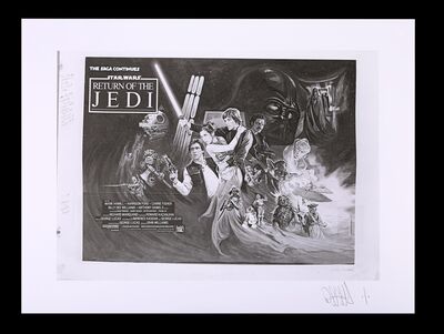 Lot #482 - STAR WARS: RETURN OF THE JEDI (1983) - FEREF ARCHIVE: Original Negative with 1 of 1 Proof Print, 2021