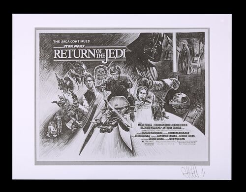 Lot #484 - STAR WARS: RETURN OF THE JEDI (1983) - FEREF ARCHIVE: Original Negative with 1 of 1 Proof Print, 2021