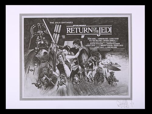 Lot #485 - STAR WARS: RETURN OF THE JEDI (1983) - FEREF ARCHIVE: Original Negative with 1 of 1 Proof Print, 2021