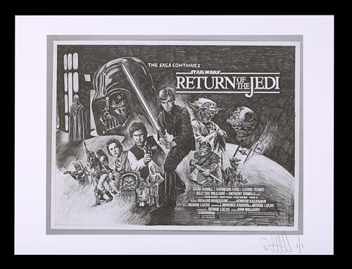 Lot #486 - STAR WARS: RETURN OF THE JEDI (1983) - FEREF ARCHIVE: Original Negative with 1 of 1 Proof Print, 2021