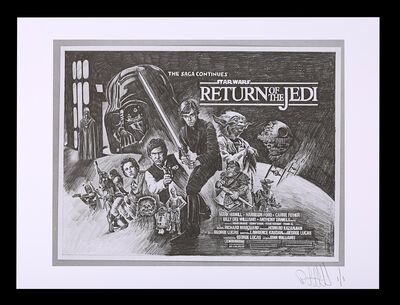 Lot #486 - STAR WARS: RETURN OF THE JEDI (1983) - FEREF ARCHIVE: Original Negative with 1 of 1 Proof Print, 2021
