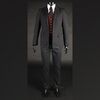 Alexander Grayson (Jonathan Rhys Meyers) Burgundy Waistcoat Suit