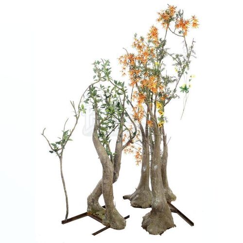 Lot # 25: ANNIHILATION - Two Stand-In Human Shaped Trees