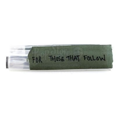 Lot # 46: ANNIHILATION - Dr. Ventress' "For Those That Follow" SD Card and Zip Lock Bag