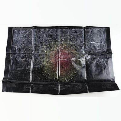 Lot # 50: ANNIHILATION - Dr. Ventress' Geographical Map of the Shimmer
