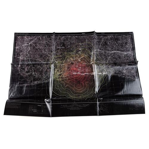 Lot # 54: ANNIHILATION - Dr. Ventress' Geographical Map of the Shimmer