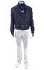 Lot # 1: ZOOLANDER 2 - Derek Zoolander's Blue Striped Turtleneck Costume