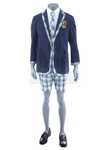 Lot # 3: ZOOLANDER 2 - Derek Zoolander Jr.'s Plaid Lined Suit