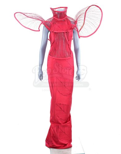 Lot # 7: ZOOLANDER 2 - Alexanya Atoz's Red Hologram Costume