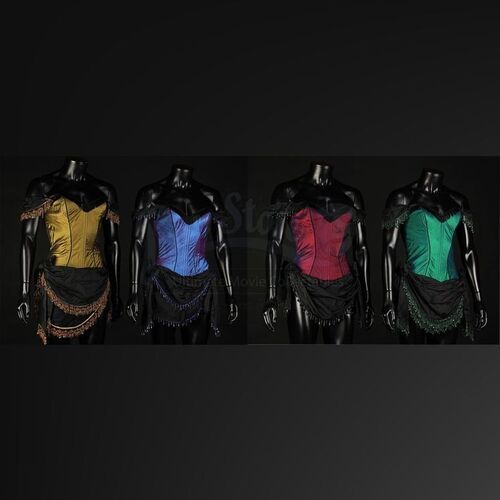 Set of Four Swinburne Club Drag Costume Bodices