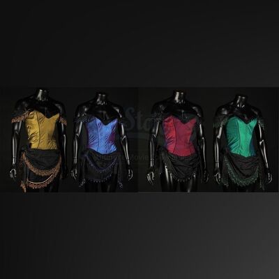 Set of Four Swinburne Club Drag Costume Bodices