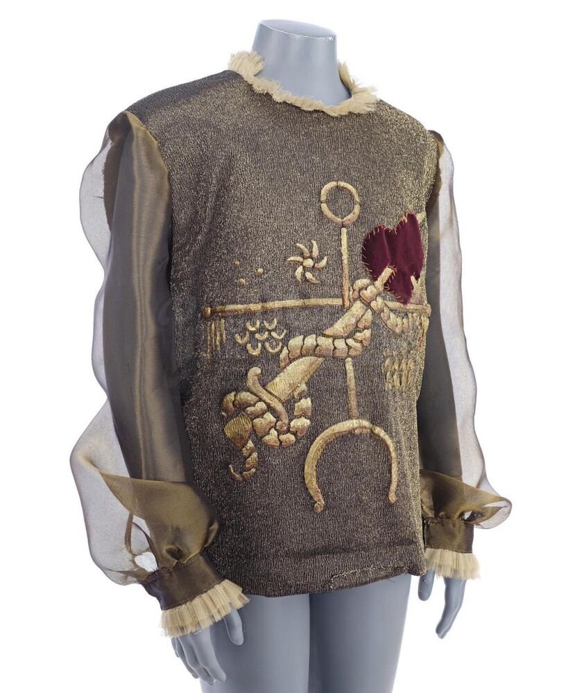 Lot # 39: ZOOLANDER 2 - Derek Zoolander Jr.'s Gold Shirt