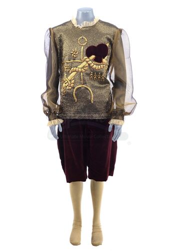 Lot # 41: ZOOLANDER 2 - Derek Zoolander Jr.'s Gold Costume