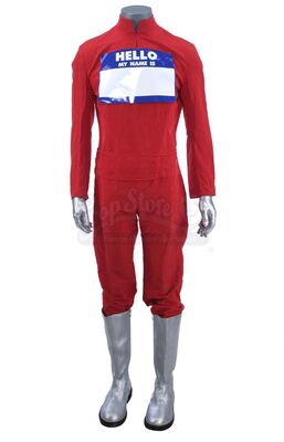 Lot # 43: ZOOLANDER 2 - Derek Zoolander's Red Jumpsuit Costume
