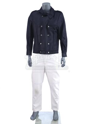 Lot # 47: ZOOLANDER 2 - Jacobim Mugatu's Prison Switch with Zoolander Costume